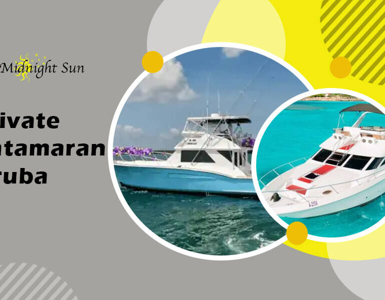 private catamaran Aruba